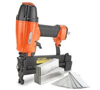 Tacwise 1804 Clavadora/Grapadora Neumática 2 en 1 con 1000 Clavos tipo 18G/30 mm y 800 Grapas tipo 90/25 mm