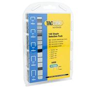 TACWISE 350 Caja con selección de grapas en tamaños de 6, 8, 10, 12 y 14 mm, Staple Selection Pack, Set de 4400 Piezas