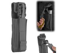 TACWJDM Bolsa/Soporte para Torniquete MOLLE De Liberación Rápida Táctica para La Mayoría De Los Tamaños De Torniquetes, Operación con Una Sola Mano(Gray)