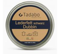 Tadabo Grasa para cuero - incolora y negra - Cuidado de cuero premium con aceite de almendras | Fabricado en Italia | Grasa para zapatos, grasa de juez, bálsamo de cuero e impregnación para zapatos