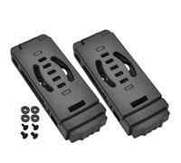 TADAYIM Clip para la cintura, 2 soportes para cinturón al aire libre, accesorios multifuncionales, abrazadera de transporte de fácil acceso para padre, novio, Atributo único, Refer to description