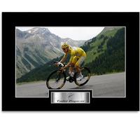 Tadej Pogacar 2025 Winner Road Racing Cyclist - Póster de autógrafo firmado A4 para regalo