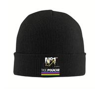 Tadej Pogacar Ciclismo Pogi Team Gorros de Punto Gorros de Punto Outdoor Cálidos y Suaves para Hombres Gorras de Mujer Regalo de Gorros de Gorro de Otoño Invierno Calle