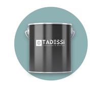Tadessi Pintura interior azul - azul álcali - Pintura de pared lavable mate - Pintura de emulsión - Sin olor y sin disolventes - envase de 1 litro