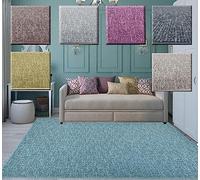Tadi & Imperio1979 Alfombra Lisa para salón, rústica Efecto Yute Natural sin Pelo también para habitación Dormitorio o Cocina.
