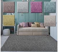 Tadi & Imperio1979 Alfombra Lisa para salón, rústica Efecto Yute Natural sin Pelo también para habitación Dormitorio o Cocina.