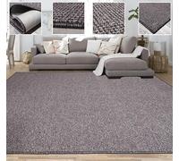 Tadi & Imperio1979 Alfombra para salón Grande, Rustica Efecto Yute Natural sin Pelo para habitación Dormitorio o Cocina, Color marrón Caoba.