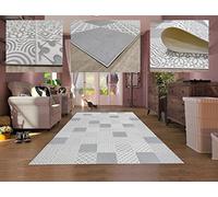 Tadi & Imperio1979 Alfombra vinílica hidráulica de baldosas Multicolor para Cocina, Pasillo, Aseo, dormitorios con revés PVC Antideslizante.