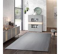 Tadi & Imperio1979 Alfombra vinílica Trenzada Ourense terminación festón Fino 120x170 (TWIST-0801)