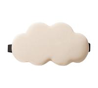 Tadipri 1 Pieza Antifaz Para Dormir Máscara De Viaje 3D Antiligera Para Dormir Tomar Una Siesta Meditar Descansar Bien Y Viajar（Blanco）