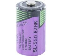 Tadiran Batteries SL 550 S - Batería Especial (1/2 AA, Alta Temperatura, Litio, 3,6 V, 900 mAh, 1 Unidad)