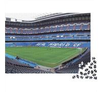 Tadium Fútbol Campo Rompecabezas Jigaw de 1000 Piezas Real Madrid Tadium Adultos Mayores de 12 Años Juego Educativo Hermoso Desafío de Decoración Alta Dificultad Cumpleaños 38x26cmGi