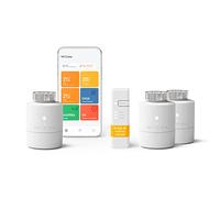 tado° BASIC Kit de Inicio - Cabezal Termostático Inteligente V3+ con 3cabezales termostáticos inteligentes, para programador de calefacción wifi, compatible con Alexa, Siri y Asistente de Google