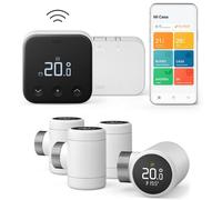 Tado Kit de Inicio Termostato Inteligente Inalámbrico X + Receptor + 4 Cabezales
