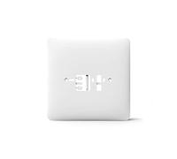 tado Placa de cubierta: producto adicional para termostatos inteligentes (cableado) y sensor de temperatura inalámbrico. Control inteligente de calefacción, fácil instalación, montaje limpio