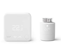 tado° Sensor de Temperatura Inalámbrico, Accesorio para los Cabezales Termostáticos Inteligentes, Instálalo Tú Mismo + Cabezal Termostático Inteligente, Accessorio para Control de Habitaciones