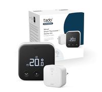tado Termostato Inteligente Cableado X Kit de Inicio para Profesionales, aplicación y Altavoz Inteligente (Alexa, Siri, Google Assistant)