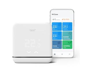 tado° Termostato Inteligente Inalámbrico kit de inicio V3+ - Control de calefacción smart home, fácil instalación, diseñado en Alemania, compatible con Amazon Alexa, Siri y Asistente de Google