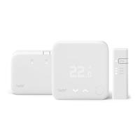 tado° V3+ - Kit básico de termostato inteligente inalámbrico con control de agua caliente, funciona con Alexa, Siri y Google Assistant - Versión mejorada instalación más fácil