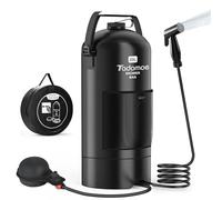 Tadomoe 20L Ducha Camper Portatil con Bomba de Pie y Manguera de 2m, Bolsa Ducha Camping con Bolsa de Transporte y Cabezal - Ducha Portátil para Camping, Senderismo, Playa, Perros y Jardín