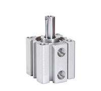 TADZKKIWM Cilindro neumático Compacto de Aire de la Serie 1 Pieza, diámetro Interior de 40, 50, 63 y 80 mm, Carrera de 5, 10, 15, 20, 25, 30, 35, 40, 45 y 50 mm.(Storke 20mm,Bore 50mm)