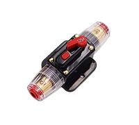 TADZKKIWM Disyuntor de Audio for automóvil de 12 V y 24 V, 20 A, 30 A, 40 A, 50 A, 60 A, 80 A, 100 A, 125 A y 150 A, portafusibles de autorrecuperación, Adaptador de Fusible Modificado.(125A)