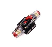 TADZKKIWM Disyuntor de Audio for automóvil de 12 V y 24 V, 20 A, 30 A, 40 A, 50 A, 60 A, 80 A, 100 A, 125 A y 150 A, portafusibles de autorrecuperación, Adaptador de Fusible Modificado.(50A)
