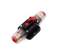 TADZKKIWM Disyuntor de Audio for automóvil de 12 V y 24 V, 20 A, 30 A, 40 A, 50 A, 60 A, 80 A, 100 A, 125 A y 150 A, portafusibles de autorrecuperación, Adaptador de Fusible Modificado.(30A)