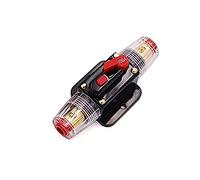 TADZKKIWM Disyuntor de Audio for automóvil de 12 V y 24 V, 20 A, 30 A, 40 A, 50 A, 60 A, 80 A, 100 A, 125 A y 150 A, portafusibles de autorrecuperación, Adaptador de Fusible Modificado.(100A)