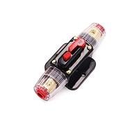 TADZKKIWM Disyuntor de Audio for automóvil de 12 V y 24 V, 20 A, 30 A, 40 A, 50 A, 60 A, 80 A, 100 A, 125 A y 150 A, portafusibles de autorrecuperación, Adaptador de Fusible Modificado.(60A)