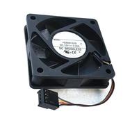 TADZKKIWM HDB0612UD 6015 Ventilador de rodamiento de Bolas Doble de 6 cm 12 V 0,20 A Ventilador de refrigeración de 4 Cables