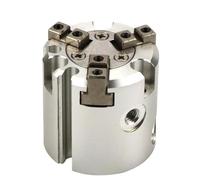 TADZKKIWM Pinza neumática de Estilo Paralelo de 3 Dedos, Cilindro Giratorio de Doble acción, MHS3 16D, 20D, 25D, 32D, 40D, 50D, 63D, 80D, 100D, 125D, 1 Unidad(MHS3-20D)