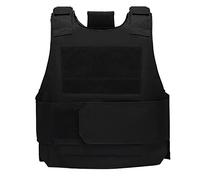 Taeku Chaleco Táctico Ajustable Oxford Uniforme Seguridad CS Airsoft Paintball Chaleco Ejército de Caza Premium Militar al Aire Libre para Caza Senderismo (Medio)