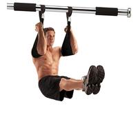 Taeku Correas Abdominales, AB Straps para Entrenamiento Abdominal Fitness Barra de Tracción Slings para Barra de Dominadas Soporte para Brazos (Negro)