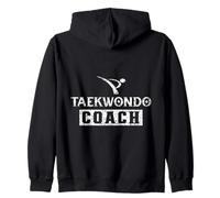 Taekwondo Entrenador de Artes Marciales Tae Kwon Do Entrenamiento Luchador Sudadera con Capucha