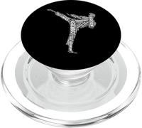 Taekwondo Fighter 5 principios de Las Artes Marciales TKD PopSockets PopGrip para MagSafe