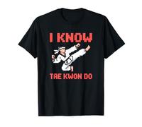 Taekwondo Fighter Estilo De Videojuego Arcada Camiseta