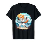 Taekwondo Fox Kickboxing Animal Jiu-Jitsu Kung-Fu MMA Camiseta