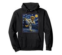 Taekwondo Golden Retriever Art Coreano Tae Kwon Do Dog Sudadera con Capucha