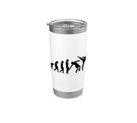 Taekwondo Judo Judoka Ju-Jutsu Karate Kung-Fu Taekwondo Vaso térmico de acero inoxidable de doble pared