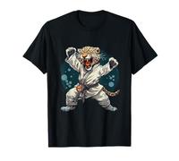 Taekwondo, Leopardo, Kickboxing, Animal, jiu-Jitsu, Kung-fu, Artes Marciales Mixtas Camiseta