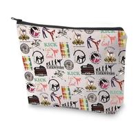Taekwondo Lover Gift Just a Woman Who Loves Taekwondo Bolsa de maquillaje Taekwondo Training Gift for Her (Taekwondo)