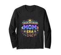 Taekwondo Mom Era Retro Estilo de Artes Marciales Manga Larga