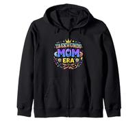 Taekwondo Mom Era Retro Estilo de Artes Marciales Sudadera con Capucha