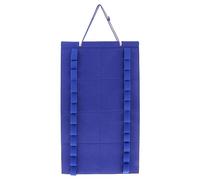 Taekwondo - Organizador de almacenamiento para cinturones de karate, judo, artes marciales mixtas, 13.7 x 24.8 pulgadas, material de tela de fieltro, color azul