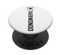 Taekwondo Vertical TKD con Bandera Coreana PopSockets PopGrip Adhesivo