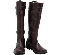 Taeyue Anakin - Botas largas para cosplay, Halloween, carnaval, accesorios para hombre, 43 EU