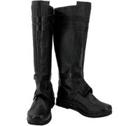 Taeyue Anakin - Botas largas para cosplay, Halloween, carnaval, accesorios para hombre, 43 EU