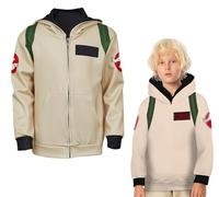 Taeyue Anime Niños Cosplay 3D Cremallera Impreso Sudadera con Capucha Sudadera Halloween Carnaval Traje XL