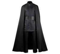 Taeyue Kylo Ren Disfraz Cosplay Ben Solo Trajes Jedi Robe Uniforme Adulto Hombre Halloween Carnaval Fiesta Traje, XXL
